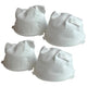 Crucial Vacuum Replacement F5 Filters with Base, Compatible with Dirt Devil F5 Hand Vac Filters with Base, Fits Dirt Devil Scorpion Hand Vacs, HEPA Style, Part 3DEA950001