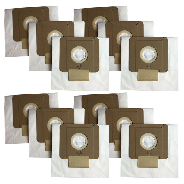 12pk Replacement Type O Tattoo Vacuum Bags, Fits Dirt Devil, Compatible with Part AD10030, 304235001 & 3-04235-00