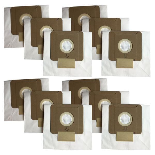 Crucial Vacuum Replacement Vac Bags - Compatible With Dirt Devil Part # AD10030, 304235002, 304235001, 3-04235-00 & 83-2450-06 - Dirt Devil Type O Bags Fit Tattoo Canister Vacuums - For Home