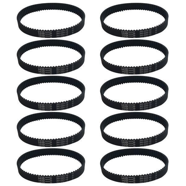 Replacement 10mm Vacuum Belt, Fits Dyson DC17, Compatible with Part 911710-01