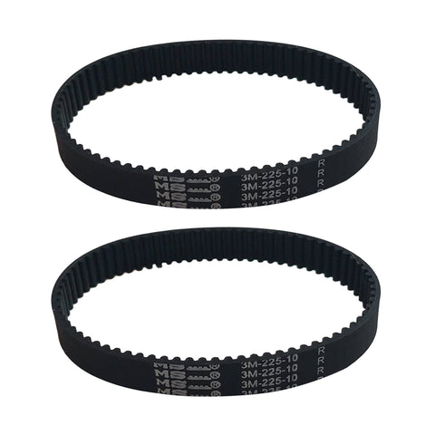 2pk Replacement 10mm Vacuum Belts, Fits Dyson DC17, Compatible with Part 911710-01