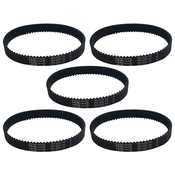 5pk Replacement 10mm Vacuum Belts, Fits Dyson DC17, Compatible with Part 911710-01