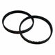 Replacement 8MM Vacuum Belts, Fits Dyson DC17, Compatible with Part 911710-01