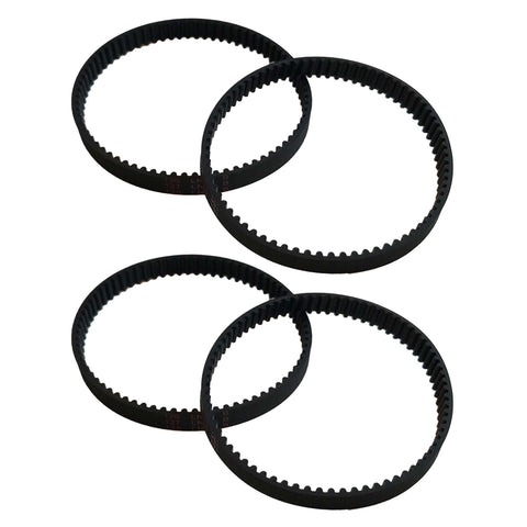 Crucial Vacuum Replacement Belt Parts - Compatible with Dyson Part # 911710-01 - Pair with Models Dyson DC17 8-MM Belts - Lightweight, Durable, Powerful Long Lasting Vacuum Belts For Home (4 Pack)