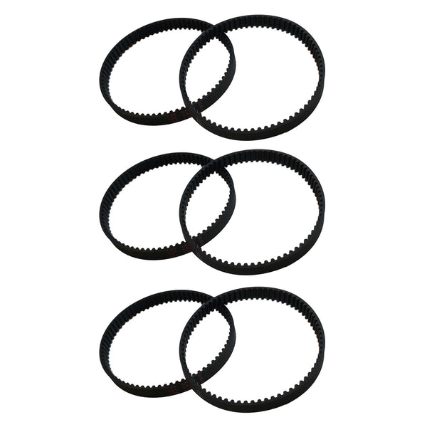 6pk Replacement 8MM Vacuum Belts, Fits Dyson DC17, Compatible with Part 911710-01