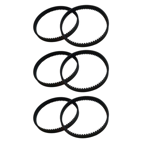 6pk Replacement 8MM Vacuum Belts, Fits Dyson DC17, Compatible with Part 911710-01