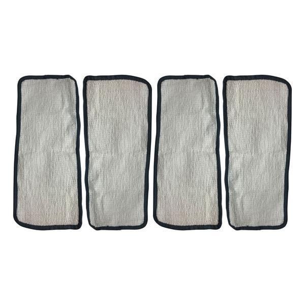 Crucial Vacuum Replacement Mop Pads Part # 60978, 60980 & 60980A - Fits Eureka Steam Pad Fit Models 310A, 311A, 313A Enviro Floor Steamer - Washable, Reusable Part and Model For Home
