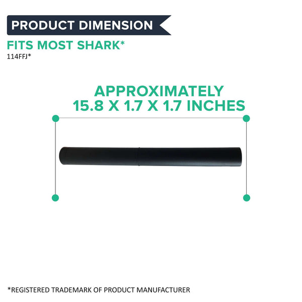 Replacement 16 in Extend Reach Tube, Fits Shark NV350 & NV352, Compatible with Part 114FFJ