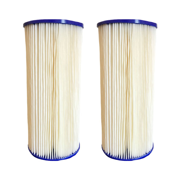 2pk Replacement Whole House Pre-Filtration Sediment Filters, Fits GE FXHSC, Culligan R50-BBSA, Pentek R50-BB & DuPont WFHDC3001