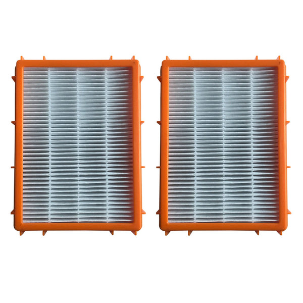 2pk Replacement HEPA Style Filters, Fits Eureka HF2, Compatible with Part 61111 & 61495