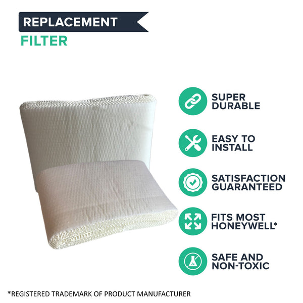 Crucial Air Replacements for Honeywell HC-14 Humidifier Filter Fits HCM3500, HM3600 & HCM-6000, Compatible With Part # HC14