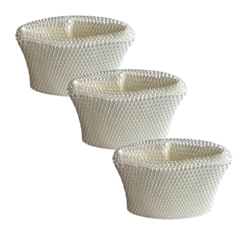 Crucial Air Humidifier WIck Filter Replacement Part # HC-888, D88 - Compatible With Honeywell Filters Model DCM-200, DH-888, 890, 890C DCM-891B, 891S, AC-888, HCM-890, 890B, 890C - Bulk (3 Pack)