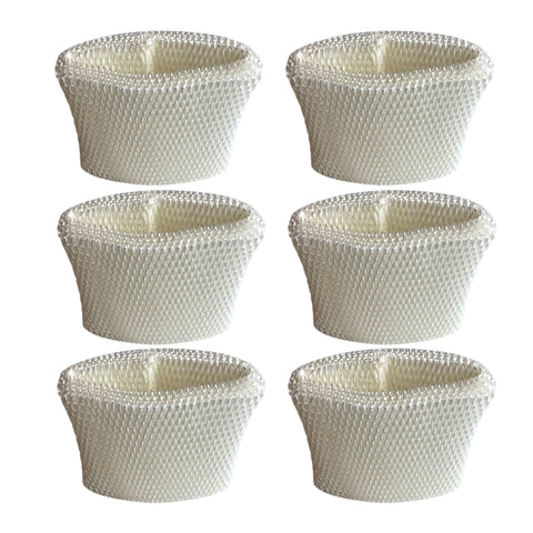Crucial Air Humidifier WIck Filter Replacement Part # HC-888, D88 - Compatible With Honeywell Filters Model DCM-200, DH-888, 890, 890C DCM-891B, 891S, AC-888, HCM-890, 890B, 890C - Bulk (6 Pack)