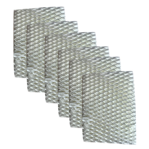 6pk Replacement Wick Filters, Fits ReliOn RCM832, RCM 832N, & DH-830 Humidifiers, Compatible with Part WF813