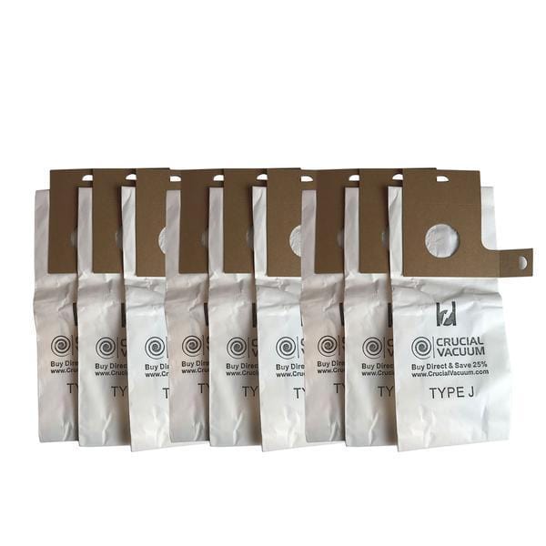 Crucial Vacuum Replacement Style J Bags Part # 61515C - Compatible With Eureka Vacuums and Models 2270, 2271, 2272, 2273, 2275, 2900, 2901, 2903, 2904, 2905, 2920, 2924, 2926