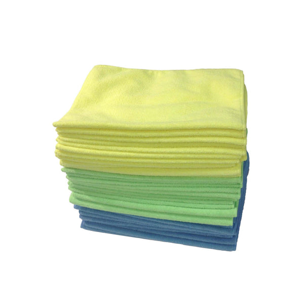 Multi-Surface Microfiber Towel Cleaning Cloths, 16x12
