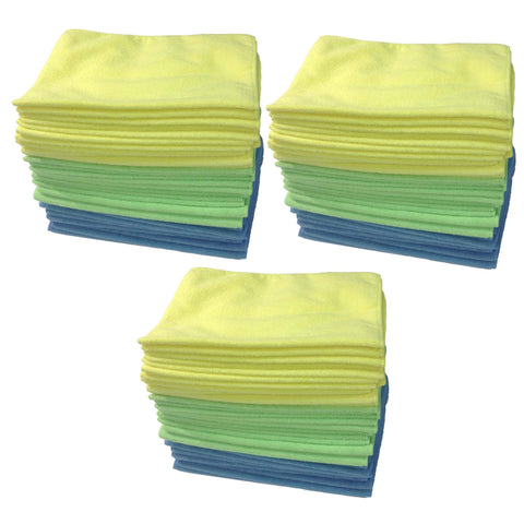 36PK Multi-Surface Microfiber Towel Cleaning Cloths, 16x12
