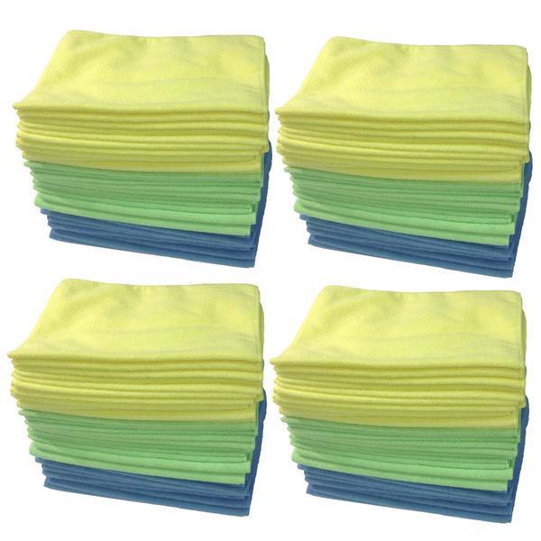 Multi-Surface Microfiber Towel Cleaning Cloths, 16x12