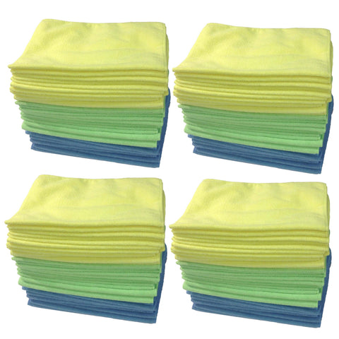 48PK Multi-Surface Microfiber Towel Cleaning Cloths, 16x12