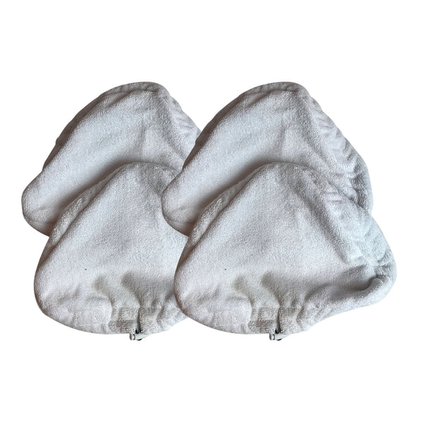 4pk Replacement Steam Mop Pads, Fits Bissell Select Hard Surface Cleaner 94E9T(A), Compatible with Part 76B2A