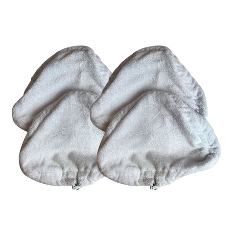 4pk Replacement Steam Mop Pads, Fits Bissell Select Hard Surface Cleaner 94E9T(A), Compatible with Part 76B2A