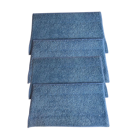 4pk Replacement Steam Mop Pads, Fits HAAN, Washable & Reusable, Compatible with Part RMF2, RMF2P, RMF2X, RMF4X, RMF4 & RMF-4