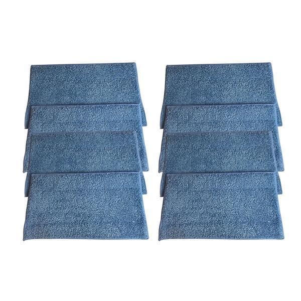 Crucial Vacuum Replacement Mop Pads - Compatible with Euroflex - Fits Euroflex EZ1 Monster Microfiber Steam Pads - Washable, Reusable Part, Models For Home, Office Universal Use - Easy Clean