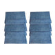 Crucial Vacuum Replacement Mop Pads Part # RMF2, RMF2P, RMF2X, RMF4X, RMF4, RMF-4 - Compatible with Haan - Fit BS10, BS20, HD50, MS30, MS30R, MS35, SI25, SI35, SI35G, SI35R, SI35BCRF