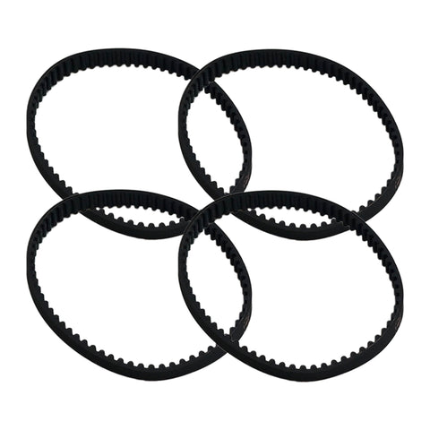 Crucial Vacuum 4 Replacements Compatible with Shark Belts Fit NV350, HV400 & NV500 Series (4 Pack)