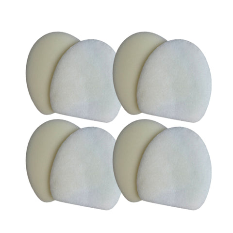 Replacement 4 Foam & 4 Felt Filters, Fits Shark NV400 Series, Compatible with Part XFF400