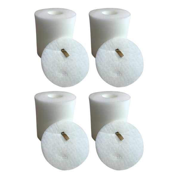 4pk Replacement Foam & Felt Filters, Fits Shark NV500 Rotator Pro Lift-Away, Compatible with Part XFF500