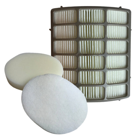 Replacement HEPA Style Filter, Foam & Felt Filter Kit, Fits Shark NV80 UV420, Compatible with Part XHF80 & XFF80