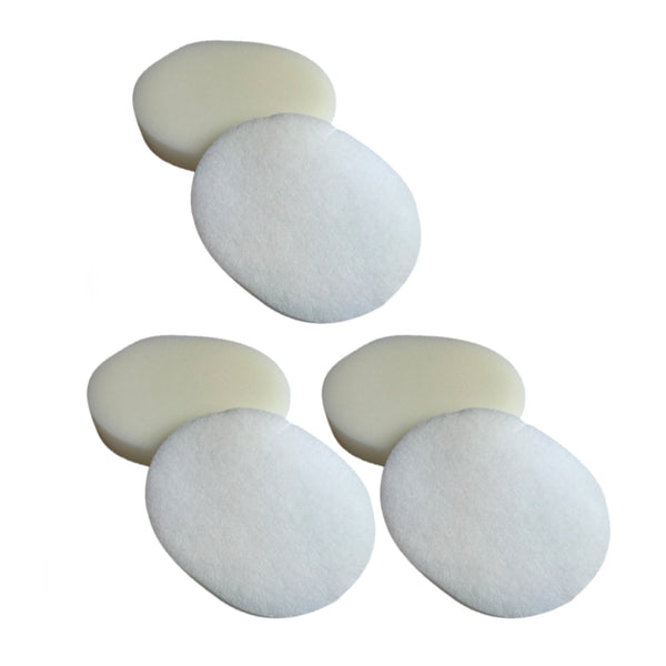 Replacement 3 Foam & 3 Felt Filters, Fits Shark NV80 Navigator Professional Series, Compatible with Part XFF80