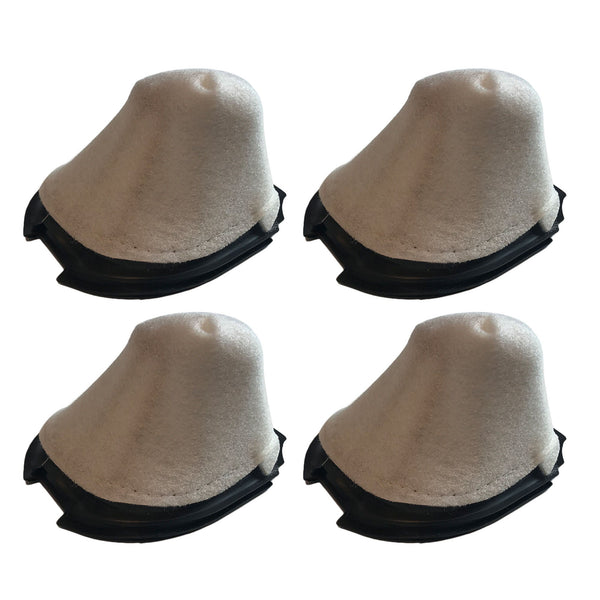 4pk Replacement Dust Cup Filters, Fits Eureka DCF11 Quick Up, Compatible with Part 39657