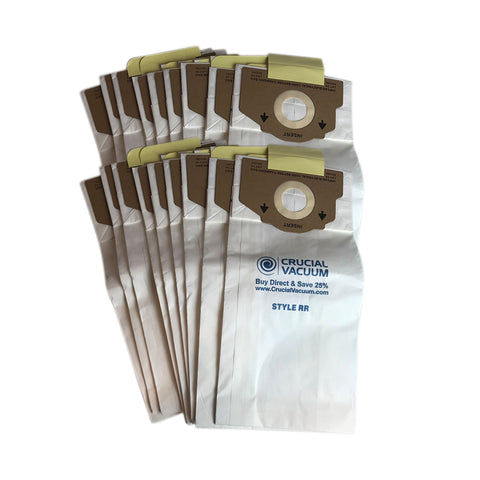 18pk Replacement Paper Vacuum Bags, Fits Eureka RR, Compatible with Part 61115-12, 61115, 61115A, 61115B, 61115C & 63295A