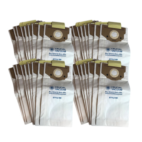 36pk Replacement Paper Vacuum Bags, Fits Eureka RR, Compatible with Part 61115-12, 61115, 61115A, 61115B, 61115C & 63295A