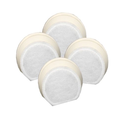 4pk Replacement Charcoal Filters, Fits Drinkwell Avalon, Pagoda & Sedona Pet Fountains