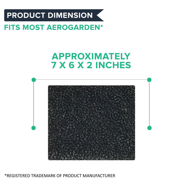 100pk Replacement Filters, Fits Miracle-Gro AeroGarden Pumps