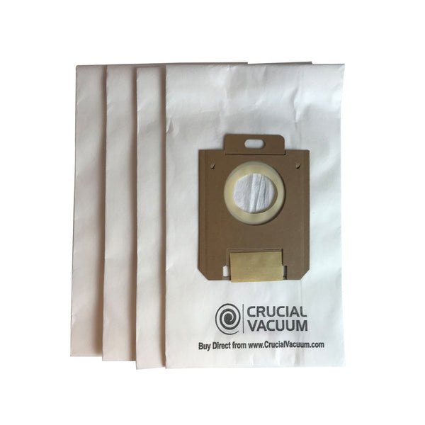 Replacement Paper Bags, Fits Eureka Style OX & Electrolux Style S, Compatible with Part 61230