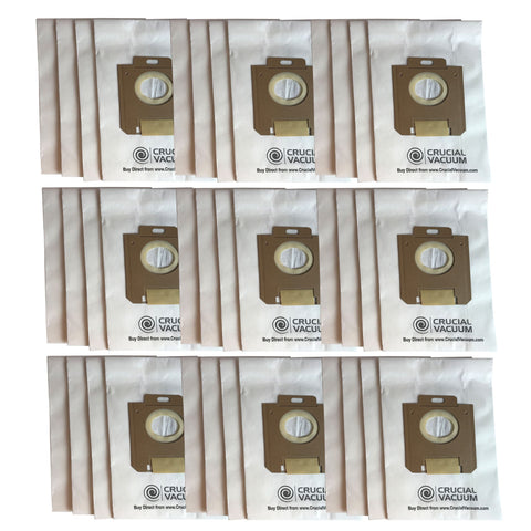 48pk Replacement Paper Bags, Fits Eureka Style OX & Electrolux Style S, Compatible with Part 61230