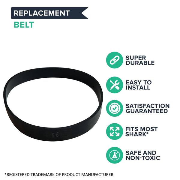8pk Replacement Belts, Fits Shark Infinity, Compatible with Part 1102FP