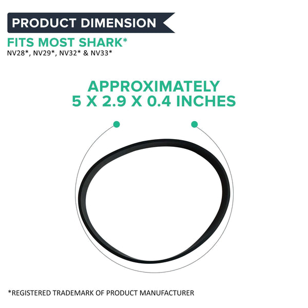 Replacement Belts, Fits Shark Infinity, Compatible with Part 1102FP