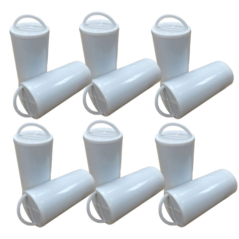 12pk Replacement Charcoal Filters, Fits Drinkwell Stainless Multi-Pet & 360 Pet Fountains