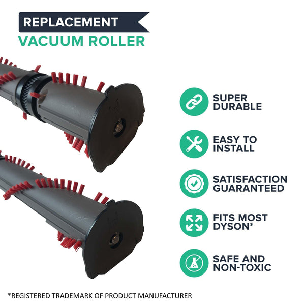 Replacement Brush Roller, Fits Dyson DC17, Compatible with Part 911961-01