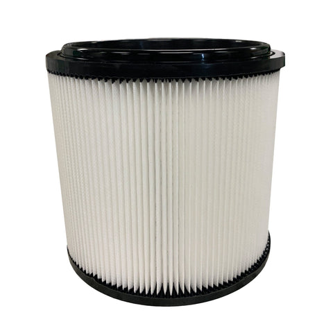 Wet / Dry Vacuum Filter Fits Vacmaster VCFH, Fits 5 - 20 Gallon Wet/Dry Vacs, Retainer Lid Not Included