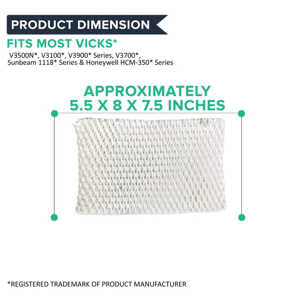 Vicks Air Humidifier Filter Replacement Part # WF2