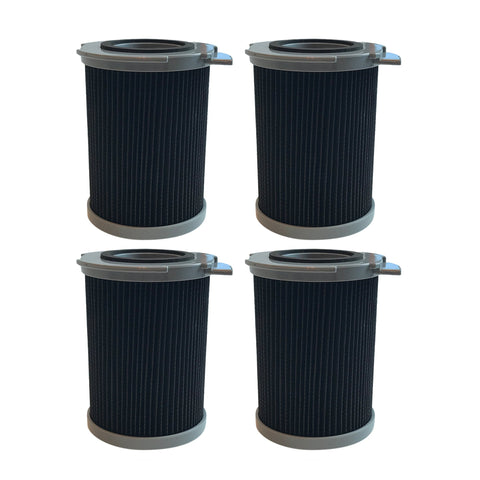 4pk Replacement Windtunnel Bagless Canister Filters, Fits Hoover, Washable & Reusable, Compatible with Part 59134033