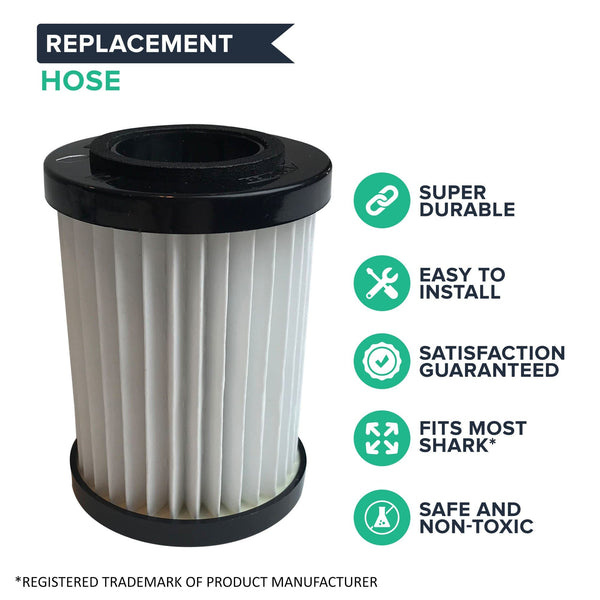 Replacement HEPA Style Filter, Fits Shark XHF604H, Compatible with Part EU-18410
