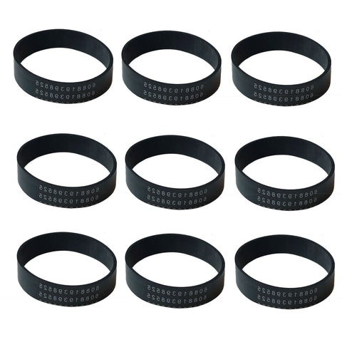 9pk Replacement Vacuum Belts, Fits Oreck XL Upright, Compatible with Part 030-0604 & XL010-0604