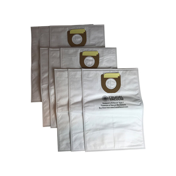 Confezione da 8 sacchetti per aspirapolvere HEPA tipo Y per aspirapolvere Hoover WindTunnel Upright Style Y, Z, YZ, ricambio ricambio 4010100Y Confezione da 8 sacchetti per aspirapolvere HEPA tipo Y per aspirapolvere Hoover WindTunnel Upright Style Y, Z, YZ, ricambio ricambio 4010100Y